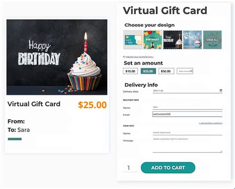 send virtual gift card